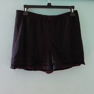 Black gym shorts